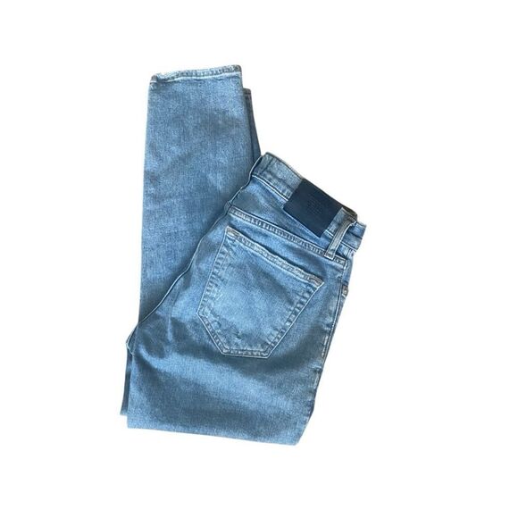 Abercrombie & Fitch Cropped High Rise Skinny Jeans. EUC! Size 30. - Picture 6 of 7